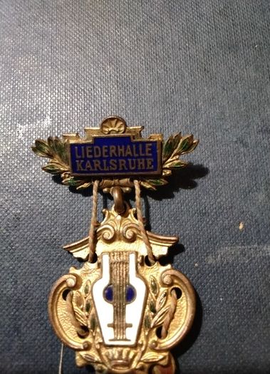 Medal  Liederhalle  Karlsruhe