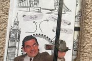 2 New Mr Beans Note Books &amp; Pens