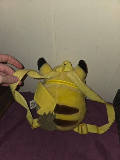 Vintage 1990's Pikachu Plush Backpack