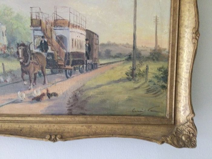 Vintage Oil on Canvas