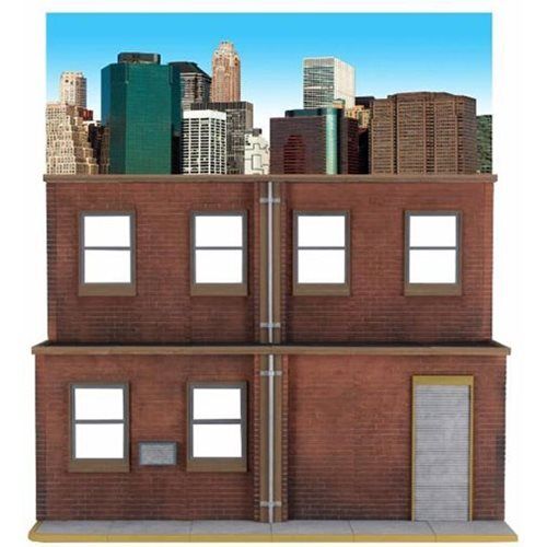 NECA Street Scene Action Figure Display Diorama New & Sealed