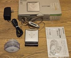 Sharp MD-ST70-S Minidisc Walkman Player Complete In Box, Silver