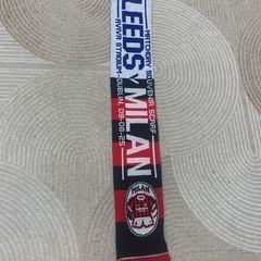 football scarf Leeds vs ac Milan