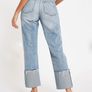 River Island Turn Up Jeans Image 3