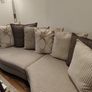 Sofa with cushions Image 2