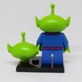 LEGO Pizza Planet Alien Minifigure Head Disney Series Alien Plain Unprinted Misprint Prototype Minifigure Pre Production Prototype No Print Extremely Rare Image 10
