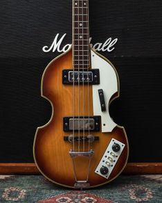 Greco VB-360 Violin Bass Late 60's/Early 70's - Tobacco Burst