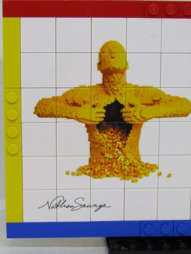 LEGO Rare The Art Of The Brick By Nathan Sawaya Lego Printed Museum Exhibit Limited Edition Promo Exclusive From The Art Of The Brick Expo