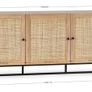 3-Door Sideboard Image 4