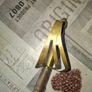 Antique Curved Sword with Brass Hilt, Postage Available Image 3