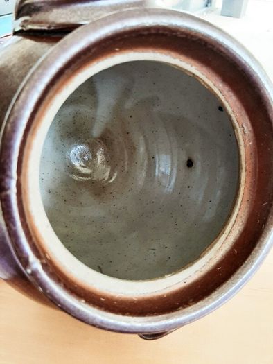 Vintage glaze jar