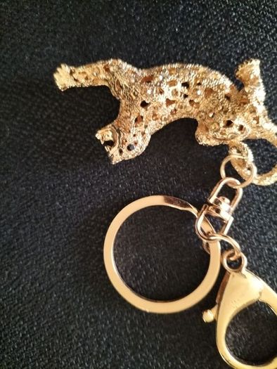 Stunning Leopard Handbag / key ring Charm