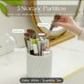 rotating makeup brush organizer Image 5