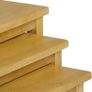 Free Express Shipping Cleo Nest Of Tables, Oak, Height: 46, Width: 48, Depth: 33cm Multiple Colours Available Image 7