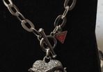 guess necklace & bracelet
