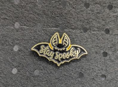 Bat enamel pin