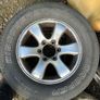 Land Cruiser spare tire cover + alloy Image 2