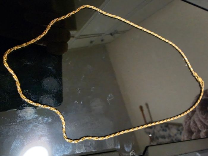 18K Two-Tone Gold Necklace