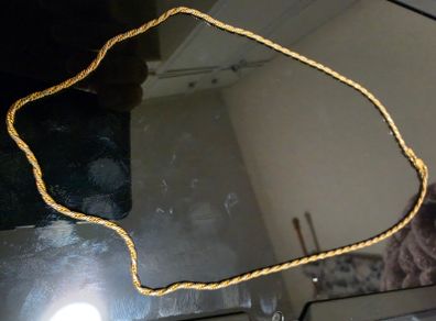 18K Two-Tone Gold Necklace