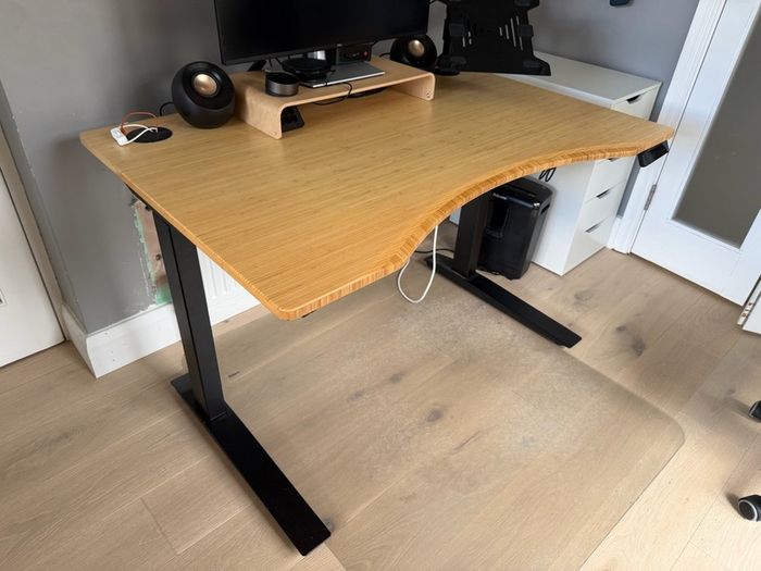 Fully Jarvis Bamboo Standing Desk 120x80