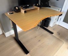 Fully Jarvis Bamboo Standing Desk 120x80
