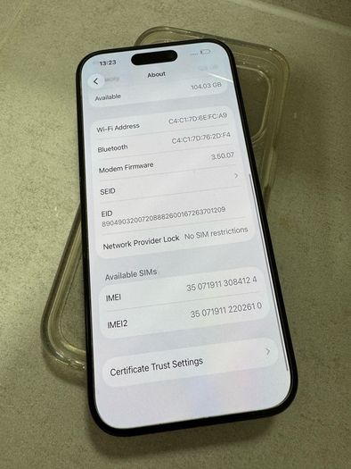 Iphone 15 pro 128 gb