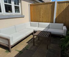 Outdoor corner sofa