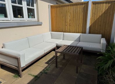 Outdoor corner sofa
