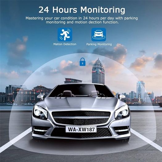 FREE EXPRESS SHIPPING Dash Cam Front and Rear 1080P Full HD Dual Dashboard Camera Dashcam for Cars 170 Wide Angle HDR with 3.0" LCD Display Night Vision Motion Detection and G-sensor