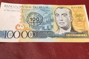 Brazil Banknote - 100,000 Cruzeiros