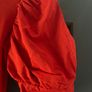 BNWT ZARA red bodycon puff sleeved dress size 6/8 Image 3