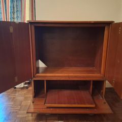 Mahogany TV unit