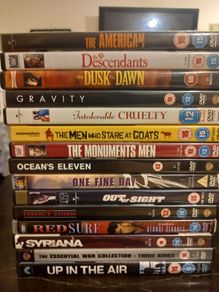 George Clooney Dvd Collection Bundle Gravity Three Kings Ocean's Eleven Out of Sight Etc