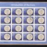 2002 Ireland Introduction of the Euro Currently Commemorative Stamp Sheetlets Plate 1A1A1A1A Fine Used with Dublin CDS cancel of 17th September 2002 (First day of issued) on envelope extract. Image 2