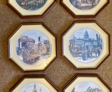 Six Robert D. Beattie historic prints of Dublin City
