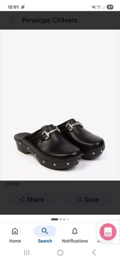 Penelope Chilvers low horsebit clogs new