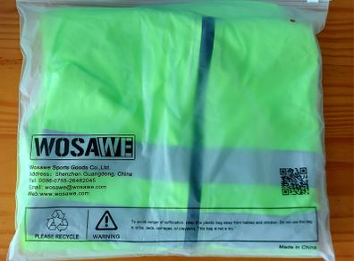 High Visibility Cycling Jackets. Size beetween smol to medium. New. Unopened.