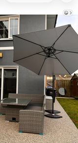 large parasol, garden umbrella (dunnes store)