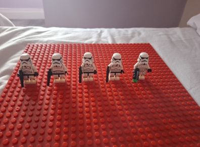lego star wars 5 stormtroopers