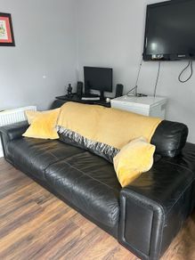3 Seater Leather Sofa