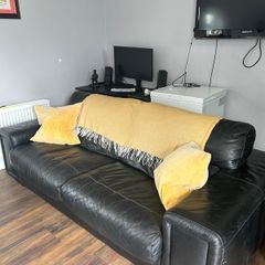 3 Seater Leather Sofa