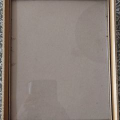Gold coloured frame