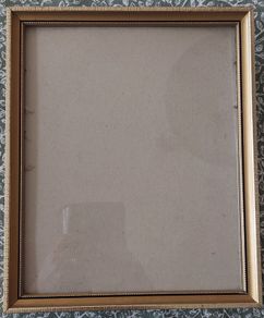 Gold coloured frame