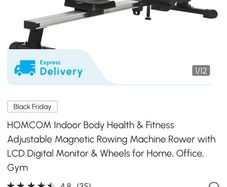 Professional foldable Rowing Machine