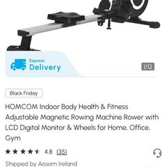 Professional foldable Rowing Machine