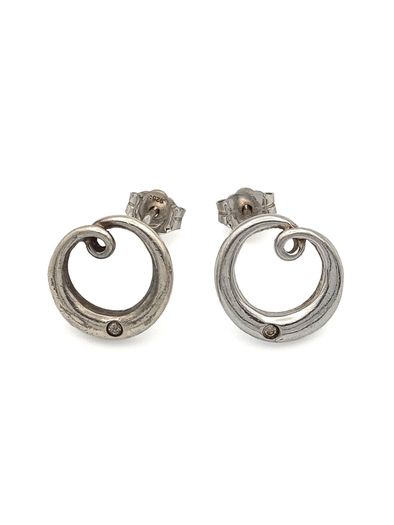 Hot Diamonds Designer 925 Sterling Silver Necklace & Earrings Set