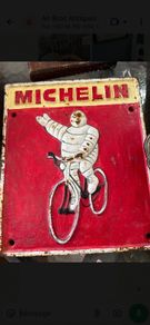 Michelin cast iron sign