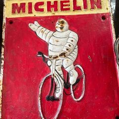 Michelin cast iron sign