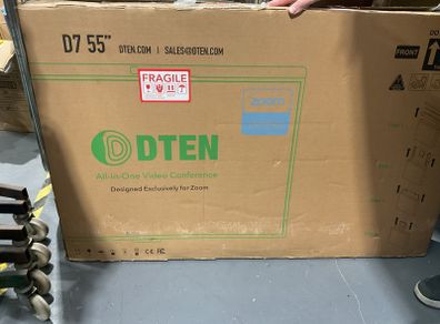 DTEN D7 55 inch interactive screen