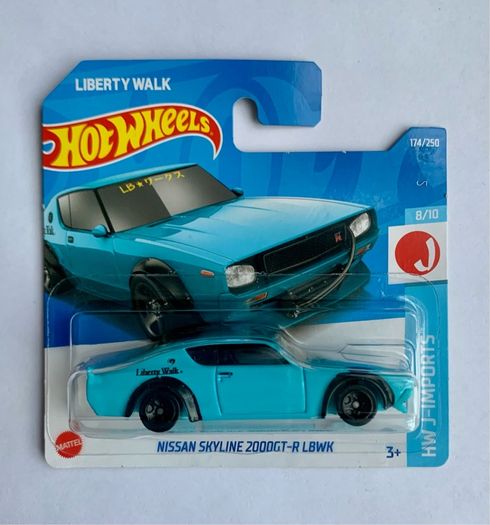 Hot Wheels Nissan Skyline 2000gt-r Lbwk
